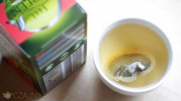 fHerbata Zielona Feel Green o smaku grejpfrutowym (Posti, Biedronka), opinie: parzenie