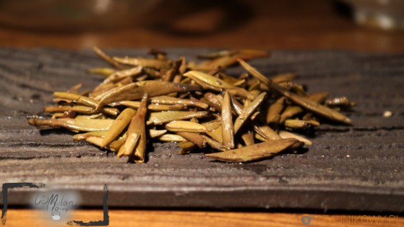 Bai Hao Yin Zhen 2013. Srebrne igły okryte białym puchem.