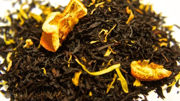 Herbata czarna Earl Grey Pomarańczowy