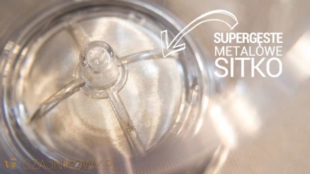 Supergęste metalowe sitko
