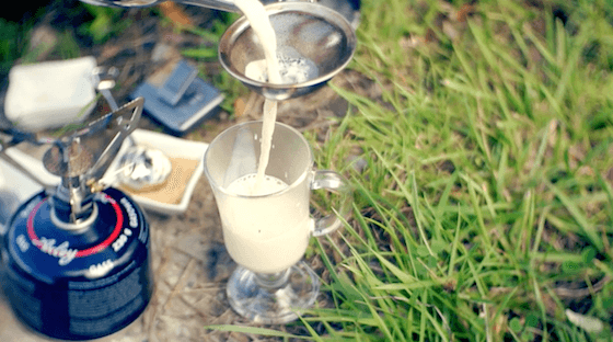 Przepis na Yeti. Yerba mate na mleku. Yerba prażona z mlekiem.